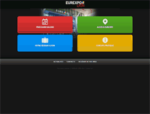 Tablet Screenshot of eurexpo.com